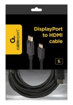 Καλώδιο DisplayPort σε HDMI 5 m 1920 x 1080 CC-DP-HDMI-5M GEMBIRD - Image 5