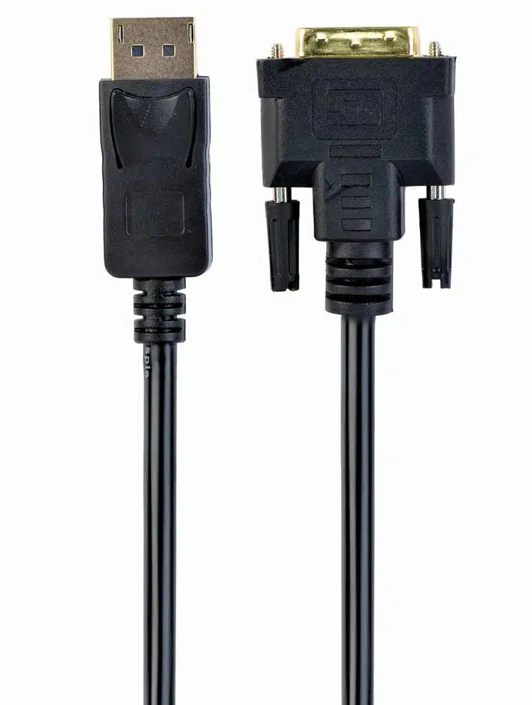 elko-50562-1c8de7678203 Καλώδιο DisplayPort σε DVI αρσενικό-αρσενικό 3 m CC-DPM-DVIM-3M GEMBIRD - Image 1