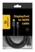 Καλώδιο DisplayPort σε HDMI 1 m CC-DP-HDMI-1M GEMBIRD - Image 5