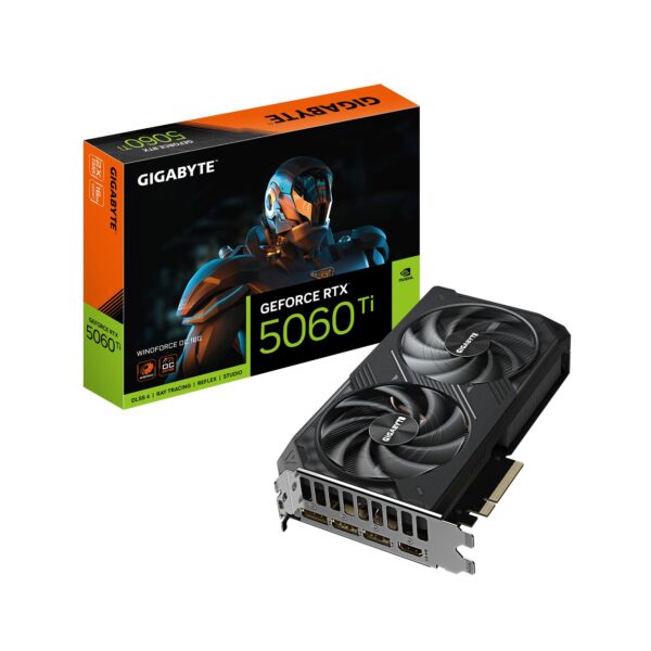 Κάρτα Γραφικών GeForce RTX 5060 Ti 16GB GDDR7 GV-N506TWF2OC-16GD 1.0 GIGABYTE