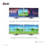 USB-C Hub με 2 HDMI 4K60Hz και φόρτιση PD 100W CSV-1558 CLUB3D - Image 4