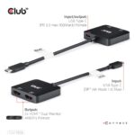USB-C Hub με 2 HDMI 4K60Hz και φόρτιση PD 100W CSV-1558 CLUB3D - Image 5