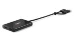 Αντάπτορας USB-C / USB-A σε 2 HDMI 4K 60Hz με DisplayLink CSV-1475, Μαύρος – Club3D