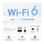 Wi-Fi USB Adapter Nano Wi-Fi 6 287Mbps ARCHER TX1U NANO TP-LINK - Image 4