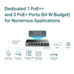 Μη διαχειριζόμενο Switch Gigabit 6 θυρών με PoE+ και PoE++ TL-SG1006PP TP-LINK - Image 5