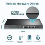 Μη διαχειριζόμενο Switch Gigabit 18 θυρών με PoE+ 250W TL-SG1218MP TP-LINK - Image 7