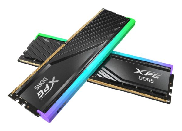 Μνήμη RAM DDR5 32GB 6000MHz CL30 RGB 2x16GB AX5U6000C3016G-DTLABRBK ADATA