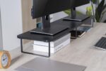 Βάση Οθόνης και Laptop για 2 Οθόνες, 20 kg MS-TABLE2-01 GEMBIRD - Image 11