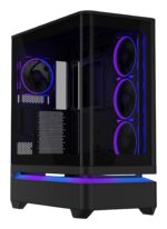 Κουτί Υπολογιστή ATX με Καμπύλο Tempered Glass και 4 ARGB Ανεμιστήρες PRIME AP304 TG ARGB BLACK 90DC0110-B19000 ASUS