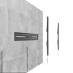Επιτοίχια Βάση Τηλεόρασης 43"–100" έως 75 kg WM-100F-01 GEMBIRD - Image 6