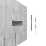 Επιτοίχια Βάση Τηλεόρασης 37–86″ έως 75 kg VESA 600 × 400 mm WM-86F-01 GEMBIRD - Image 6