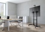 Βάση Δαπέδου Τηλεόρασης με Τροχούς 60–100" TVS-100T-02 GEMBIRD - Image 6
