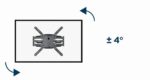 Βάση Τηλεόρασης Τοίχου Full-Motion 32–60" έως 36,4 kg WM-60ST-01 GEMBIRD - Image 12