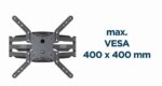 Βάση Τηλεόρασης Τοίχου Full-Motion 32–60" έως 36,4 kg WM-60ST-01 GEMBIRD - Image 14