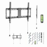 Επιτοίχια Βάση Τηλεόρασης 37–80" έως 70 kg VESA 600 × 400 mm WM-80F-01 GEMBIRD - Image 2