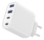 Φορτιστής USB 4 Θυρών GaN 40W με USB-C PD και Quick Charge 3.0 TA-UC-2A2C-PD40-01-W GEMBIRD - Image 4
