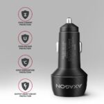 Φορτιστής Αυτοκινήτου USB-C και USB-A 48W PD 3.0 και Quick Charge 4+ PWC-PQ48 AXAGON - Image 5