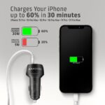 Φορτιστής Αυτοκινήτου USB-C και USB-A 48W PD 3.0 και Quick Charge 4+ PWC-PQ48 AXAGON - Image 6