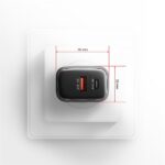 Φορτιστής Τοίχου GaN USB-C και USB-A 67W PD 3.0 ACU-PQ67D AXAGON - Image 9