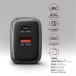 Φορτιστής Τοίχου GaN USB-C και USB-A 67W PD 3.0 ACU-PQ67D AXAGON - Image 5