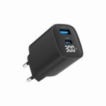 Φορτιστής USB-C και USB-A 30W με Power Delivery και Quick Charge 3.0 TA-UC-PDQC30LCD-BK-01 GEMBIRD - Image 4