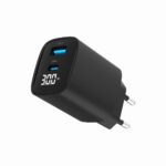 Φορτιστής USB-C και USB-A 30W με Power Delivery και Quick Charge 3.0 TA-UC-PDQC30LCD-BK-01 GEMBIRD - Image 2