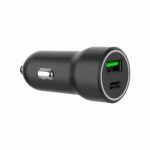 Φορτιστής Αυτοκινήτου USB-C και USB-A 20W PD και Quick Charge 3.0 TA-UC-A2PDQC20-CAR-01 GEMBIRD