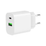 Φορτιστής USB-C και USB-A 20W PD και Quick Charge 3.0 TA-UC-PDQC20-01-W GEMBIRD