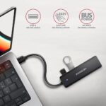 USB Hub 4 Θυρών USB-A 5Gbps με Είσοδο Τροφοδοσίας USB-C HUE-C1A AXAGON - Image 3