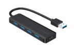 USB Hub 4 Θυρών USB 3.1 Gen 1 5Gbps UHB-U3P4P-02 GEMBIRD