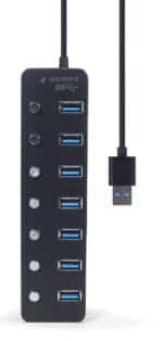 USB Hub 7 Θυρών USB 3.2 Gen 1 UHB-U3P7P-01 GEMBIRD - Image 5