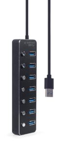 USB Hub 7 Θυρών USB 3.2 Gen 1 UHB-U3P7P-01 GEMBIRD - Image 2