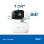 Κάμερα Ασφαλείας Wi-Fi Full HD 1080p Pan/Tilt IP65 Tapo C206 TP-LINK - Image 7