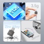 Αναγνώστης Καρτών microSD USB-C 2.0 CLMH0 VENTION - Image 3