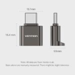 Αναγνώστης Καρτών microSD USB-C 2.0 CLMH0 VENTION - Image 11