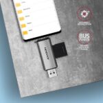 Αναγνώστης Καρτών Μνήμης SD και microSD USB-A/USB-C 3.0 CRE-SAC AXAGON - Image 6