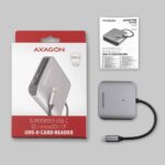 Αναγνώστης Καρτών Μνήμης 3 σε 1 USB-C 3.2 Gen 1 CRE-S3C AXAGON - Image 8