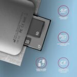 Αναγνώστης Καρτών Μνήμης 3 σε 1 USB-C 3.2 Gen 1 CRE-S3C AXAGON - Image 4