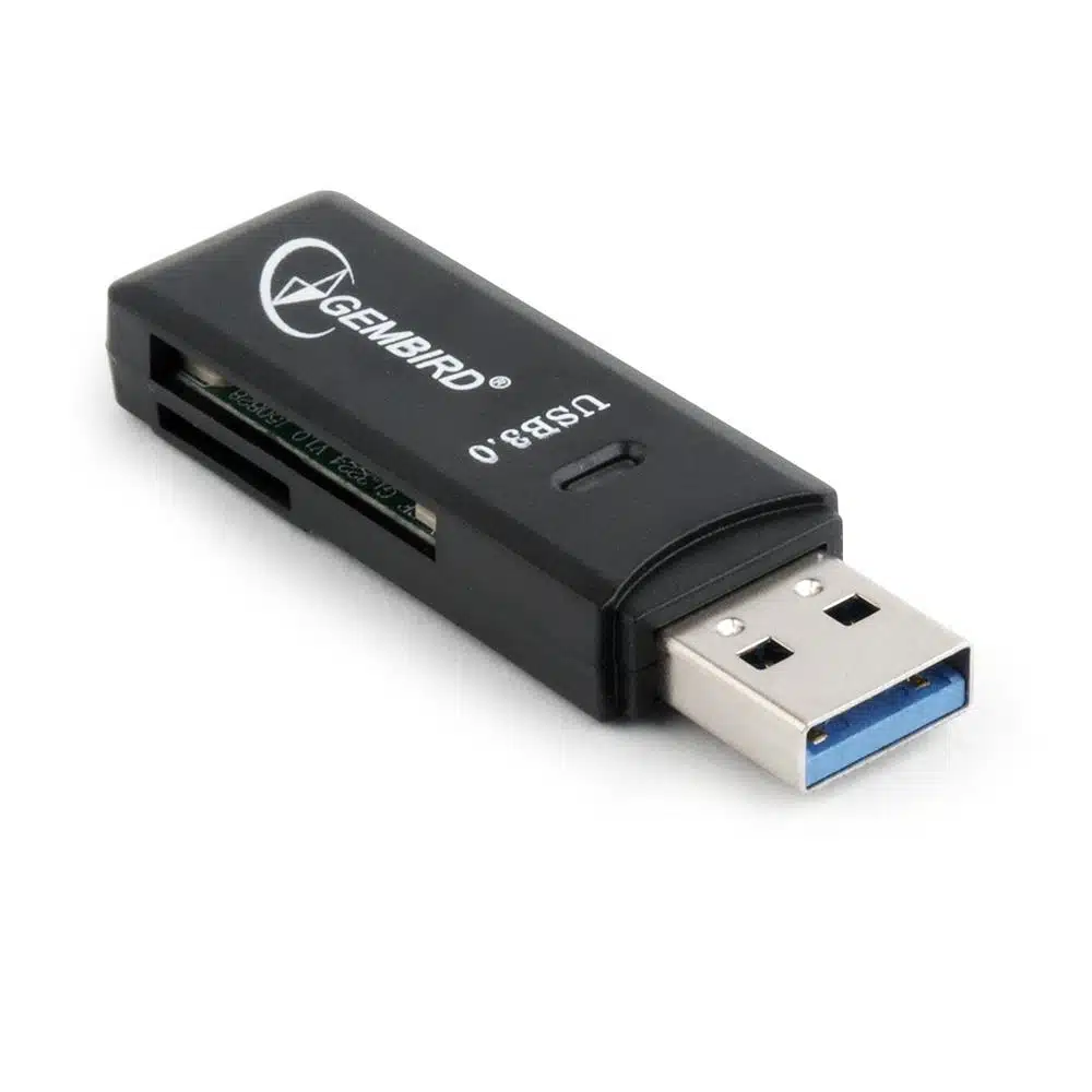elko-52583-4e8af542d00a Αναγνώστης Καρτών Μνήμης SD USB 3.0 UHB-CR3-01 GEMBIRD - Image 1