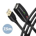 Ενεργό Καλώδιο Επέκτασης USB 2.0 A αρσενικό σε A θηλυκό 7,5 m ADR-207 AXAGON