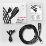 Ενεργό Καλώδιο Επέκτασης USB 2.0 A αρσενικό σε A θηλυκό 7,5 m ADR-207 AXAGON - Image 7