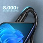 Καλώδιο USB-C σε USB-C 2 m 60W PD BUCM-CM20AB AXAGON - Image 4