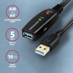 Ενεργό Καλώδιο Επέκτασης USB-A 10 m USB 3.2 Gen 1 ADR-310 AXAGON - Image 3