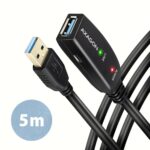 Ενεργό Καλώδιο Επέκτασης USB-A 5 m USB 3.2 Gen 1 ADR-305 AXAGON