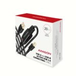 Ενεργό Καλώδιο Επέκτασης USB 2.0 A αρσενικό σε B αρσενικό 20 m ADR-220B AXAGON - Image 9