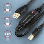 Ενεργό Καλώδιο Επέκτασης USB 2.0 A σε B 10 m ADR-210B AXAGON - Image 3