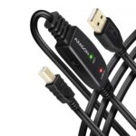 Ενεργό Καλώδιο Επέκτασης USB 2.0 A σε B 10 m ADR-210B AXAGON - Image 2