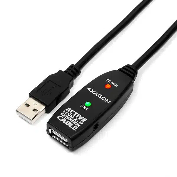 elko-52708-2bb30ea811bb Ενεργό Καλώδιο Επέκτασης USB 2.0 10 m ADR-210 AXAGON - Image 1
