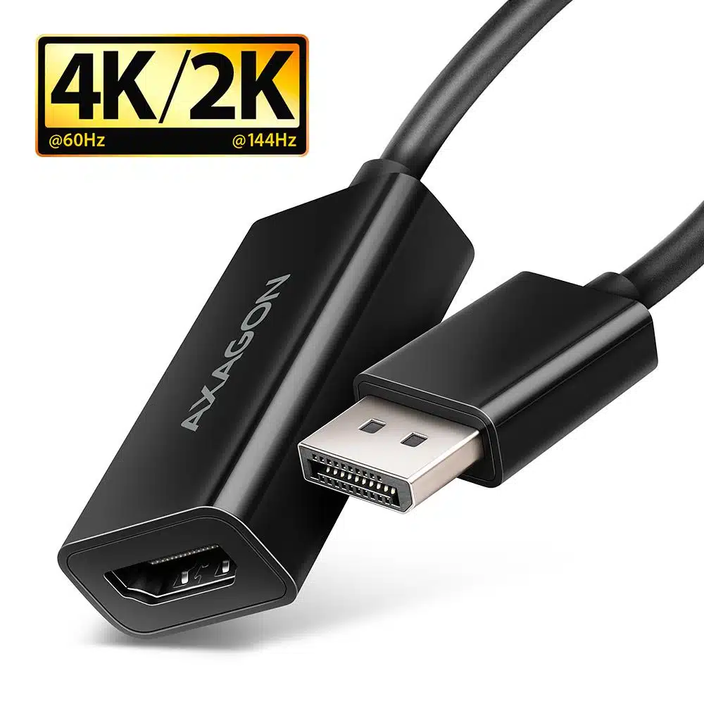elko-52730-090ffe91a85c Αντάπτορας DisplayPort σε HDMI 4K/60Hz RVD-HI20N AXAGON - Image 1