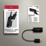 Αντάπτορας DisplayPort σε HDMI 4K/60Hz RVD-HI20N AXAGON - Image 3